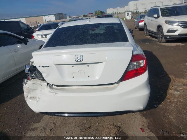 12681790 :رقم المزاد ، 2HGFB2F91CH120834 vin ، 2012 Honda Civic Exl مزاد بيع
