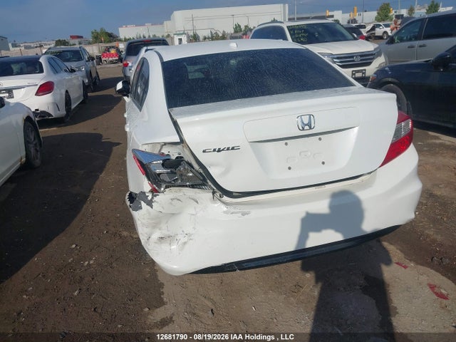 12681790 :رقم المزاد ، 2HGFB2F91CH120834 vin ، 2012 Honda Civic Exl مزاد بيع