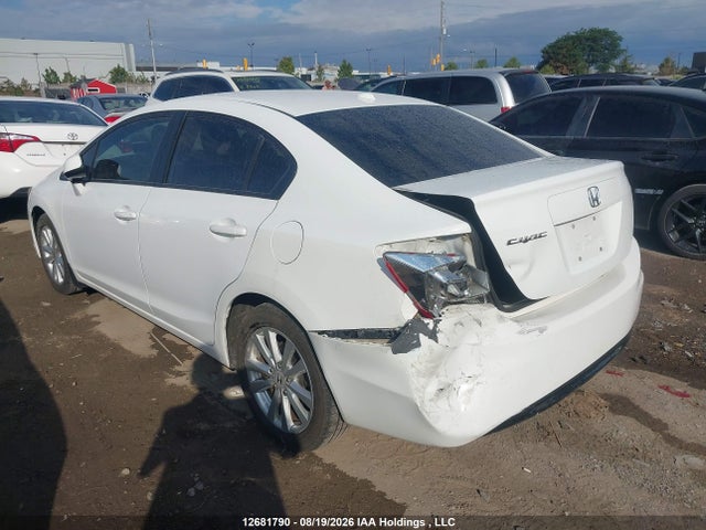 12681790 :رقم المزاد ، 2HGFB2F91CH120834 vin ، 2012 Honda Civic Exl مزاد بيع