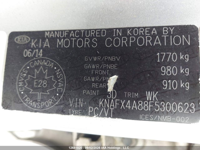 KIA Forte 2.0l Ex 2015 KNAFX4A88F5300623 Image 18