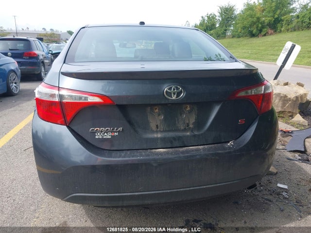 12681825 :رقم المزاد ، 2T1BURHEXGC531000 vin ، 2016 Toyota Corolla S مزاد بيع
