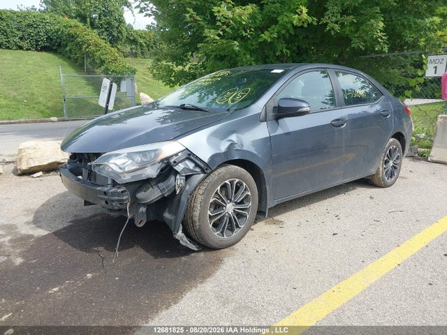 12681825 :رقم المزاد ، 2T1BURHEXGC531000 vin ، 2016 Toyota Corolla S مزاد بيع