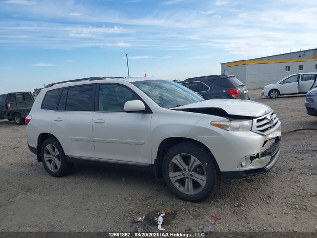 12681867 :رقم المزاد ، 5TDBK3EH4CS142890 vin ، 2012 Toyota Highlander V6 مزاد بيع