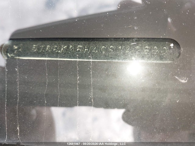 12681867 :رقم المزاد ، 5TDBK3EH4CS142890 vin ، 2012 Toyota Highlander V6 مزاد بيع