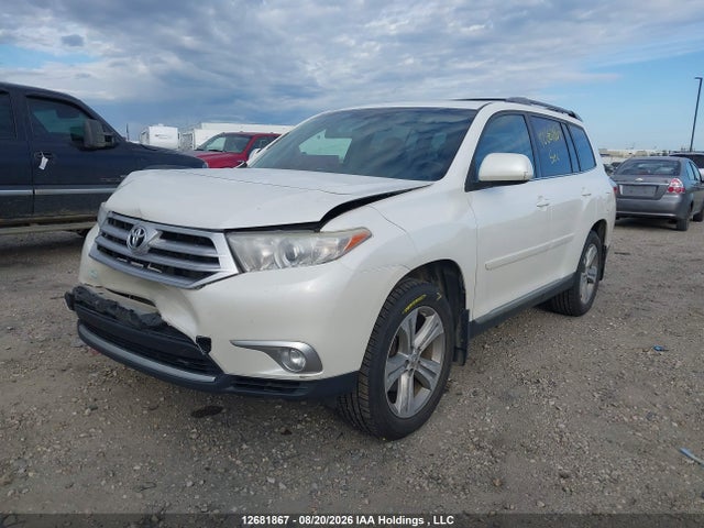 12681867 :رقم المزاد ، 5TDBK3EH4CS142890 vin ، 2012 Toyota Highlander V6 مزاد بيع