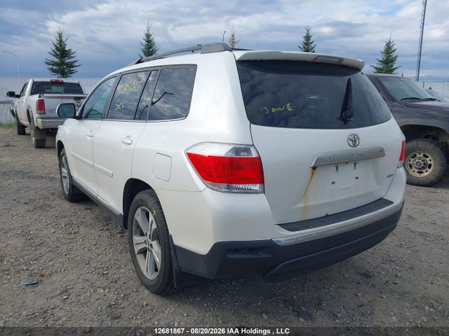 12681867 :رقم المزاد ، 5TDBK3EH4CS142890 vin ، 2012 Toyota Highlander V6 مزاد بيع