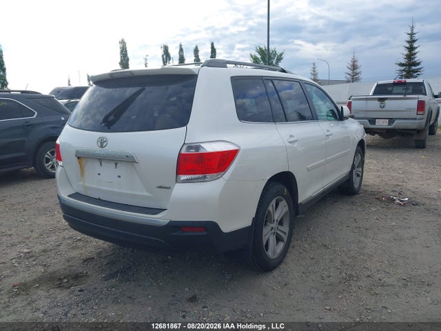 12681867 :رقم المزاد ، 5TDBK3EH4CS142890 vin ، 2012 Toyota Highlander V6 مزاد بيع