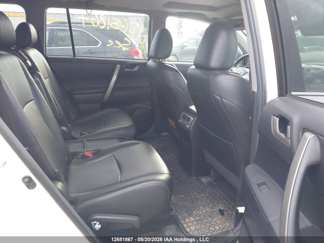 12681867 :رقم المزاد ، 5TDBK3EH4CS142890 vin ، 2012 Toyota Highlander V6 مزاد بيع