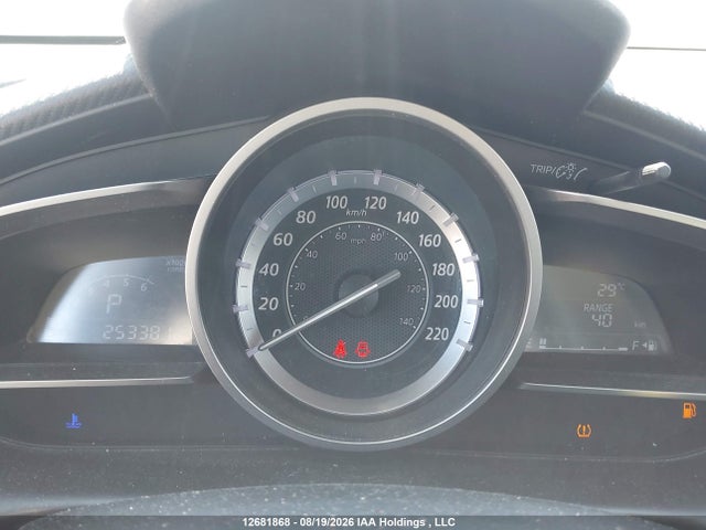 12681868 :رقم المزاد ، JM1DKBC76G0111730 vin ، 2016 Mazda Cx-3 Gs مزاد بيع