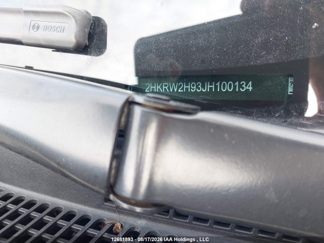 2018 Honda Cr-v Touring მანქანა იყიდება აუქციონზე, vin: 2HKRW2H93JH100134, აუქციონის ნომერი: 12681893