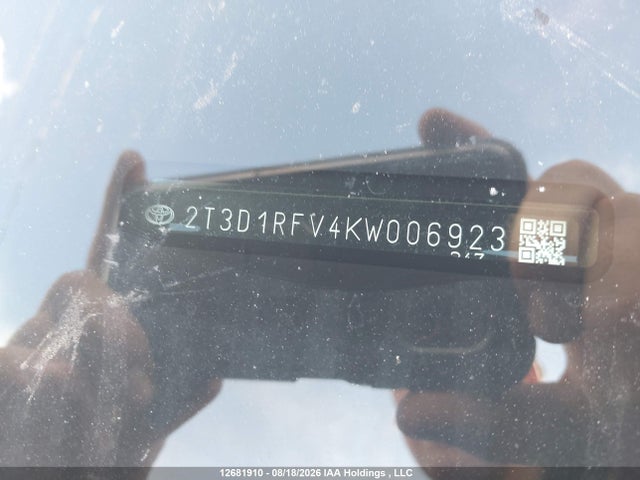 Toyota Rav4 Limited 2019 2T3D1RFV4KW006923 Image 18