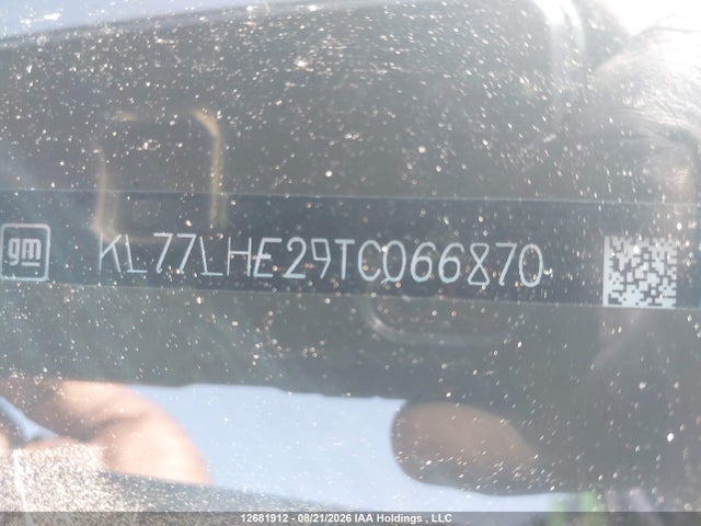 Продажа на аукционе авто 2026 Chevrolet Trax 1lt, vin: KL77LHE29TC066870, номер лота: 12681912