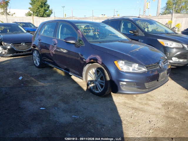 2015 Volkswagen Golf 2.0 Tdi Comfortline/2.0 Tdi Highline/2.0 Tdi Trendline მანქანა იყიდება აუქციონზე, vin: 3VW2A7AU5FM017489, აუქციონის ნომერი: 12681913