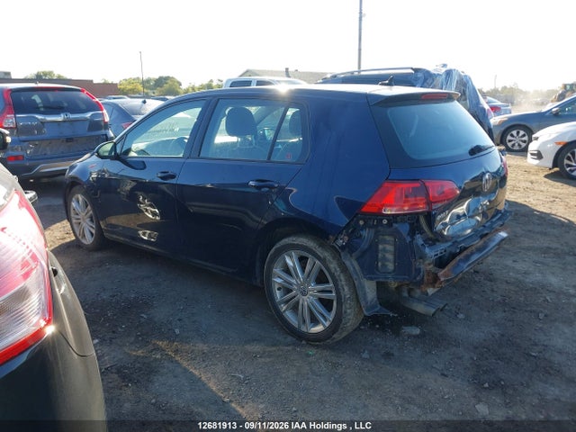 2015 Volkswagen Golf 2.0 Tdi Comfortline/2.0 Tdi Highline/2.0 Tdi Trendline მანქანა იყიდება აუქციონზე, vin: 3VW2A7AU5FM017489, აუქციონის ნომერი: 12681913
