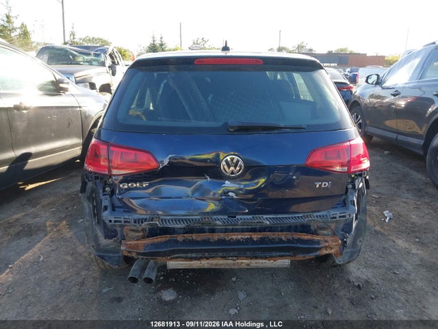 2015 Volkswagen Golf 2.0 Tdi Comfortline/2.0 Tdi Highline/2.0 Tdi Trendline მანქანა იყიდება აუქციონზე, vin: 3VW2A7AU5FM017489, აუქციონის ნომერი: 12681913