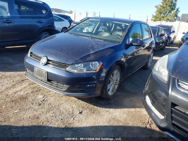 2015 Volkswagen Golf 2.0 Tdi Comfortline/2.0 Tdi Highline/2.0 Tdi Trendline მანქანა იყიდება აუქციონზე, vin: 3VW2A7AU5FM017489, აუქციონის ნომერი: 12681913