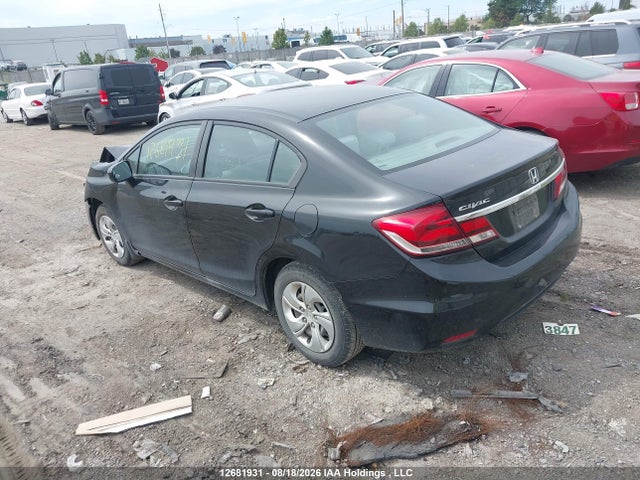 Honda Civic Lx 2014 2HGFB2F43EH046596 Image 3