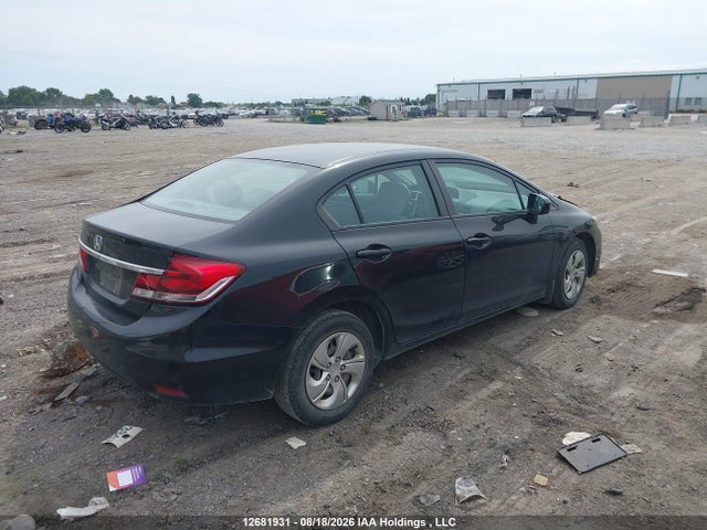Honda Civic Lx 2014 2HGFB2F43EH046596 Image 4