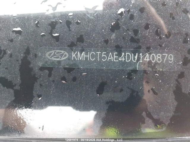 Aukcja sprzedaży 2013 Hyundai Accent Gl, vin: KMHCT5AE4DU140879, numer aukcji: 12681978