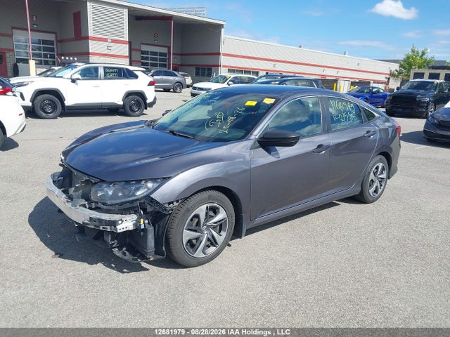 12681979 :رقم المزاد ، 2HGFC2F57KH035506 vin ، 2019 Honda Civic Lx مزاد بيع