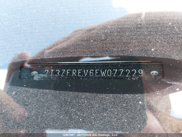 12681987 :رقم المزاد ، 2T3ZFREV6EW077229 vin ، 2014 Toyota Rav4 مزاد بيع