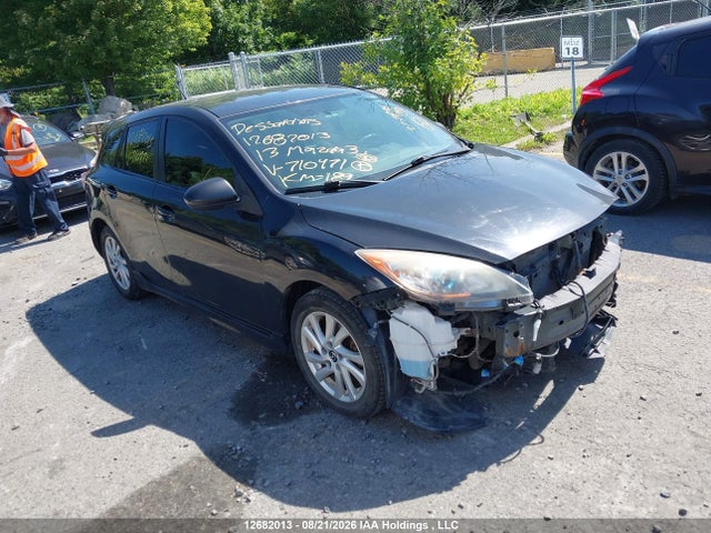 12682013 :رقم المزاد ، JM1BL1L76D1710471 vin ، 2013 Mazda 3 I مزاد بيع