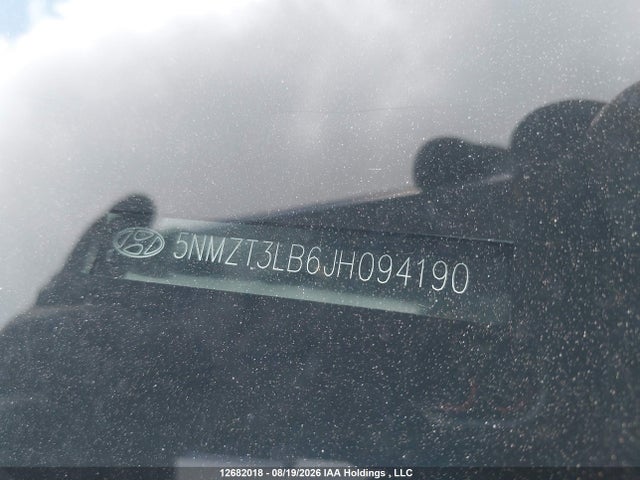 5NMZT3LB6JH094190 Hyundai Santa Fe Sport 2.4 Base