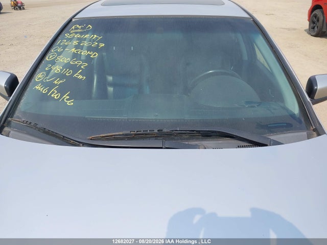 12682027 :رقم المزاد ، 1HGCM66556A800692 vin ، 2006 Honda Accord Ex V6 مزاد بيع