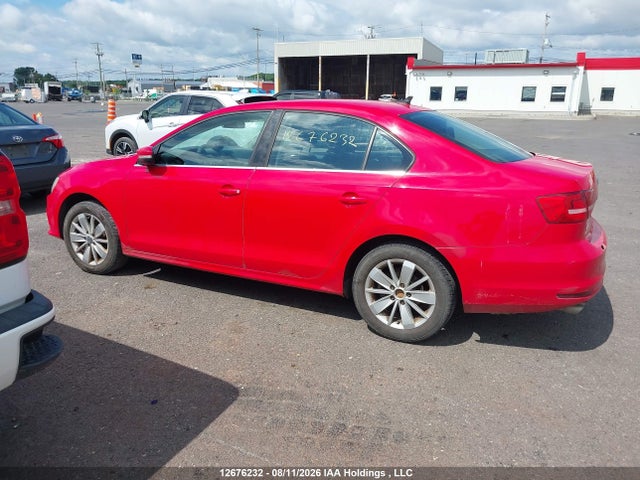 12676232 :رقم المزاد ، 3VW1K7AJ6FM420668 vin ، 2015 Volkswagen Jetta 2.0l Trendline/2.0l Trendline+ مزاد بيع