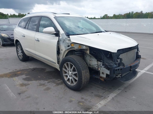 12682063 :رقم المزاد ، 5GAKVBKD0FJ205876 vin ، 2015 Buick Enclave Leather مزاد بيع