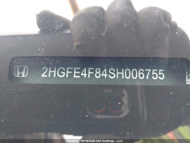 Aukcja sprzedaży 2025 Honda Civic Sport/sport Touring, vin: 2HGFE4F84SH006755, numer aukcji: 12682065