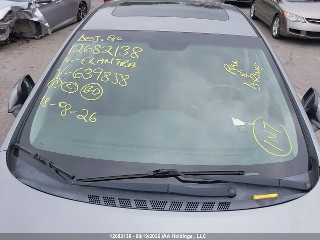 KMHDH4AH6GU639858 Hyundai Elantra Se/sport/limited