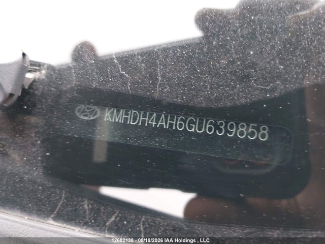 KMHDH4AH6GU639858 Hyundai Elantra Se/sport/limited
