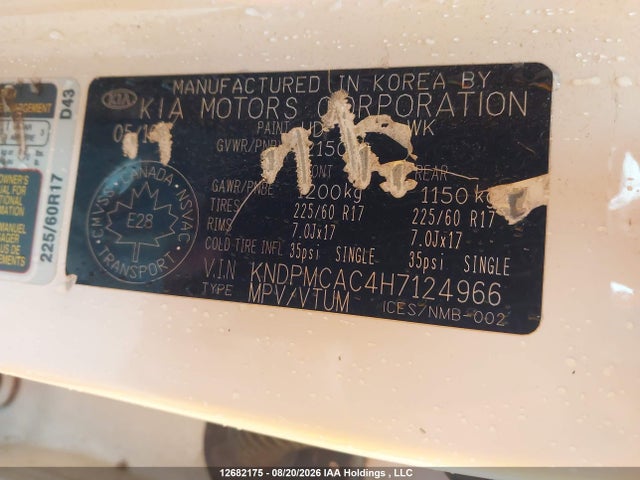 KIA Sportage 2017 KNDPMCAC4H7124966 Image 9
