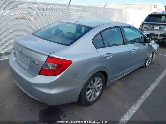 12682199 :رقم المزاد ، 2HGFB2F90CH023477 vin ، 2012 Honda Civic Exl مزاد بيع