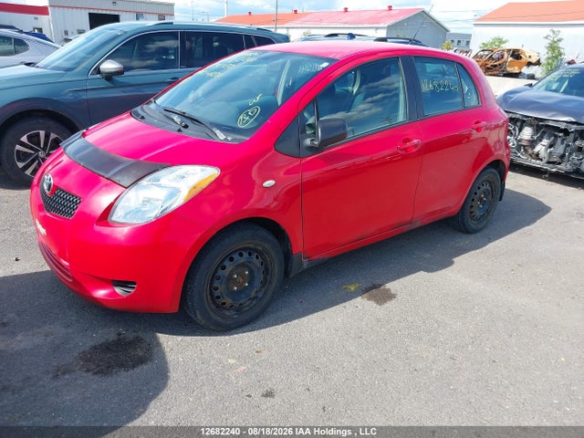2008 Toyota Yaris Le/rs მანქანა იყიდება აუქციონზე, vin: JTDKT923985191377, აუქციონის ნომერი: 12682240