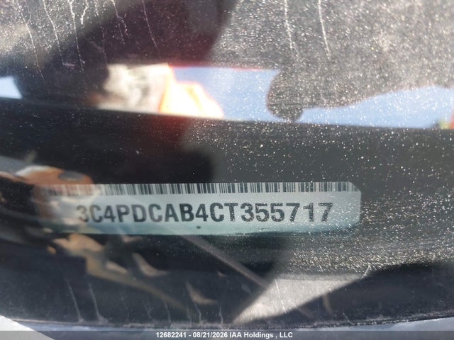 Aukcja sprzedaży 2012 Dodge Journey, vin: 3C4PDCAB4CT355717, numer aukcji: 12682241