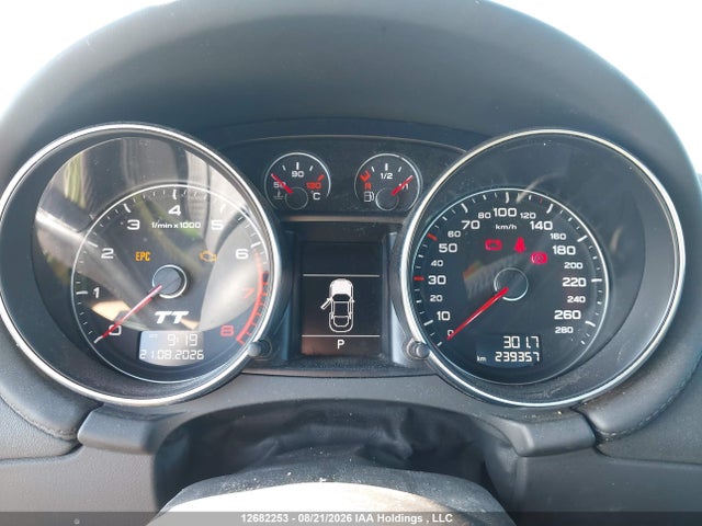 Aukcja sprzedaży 2010 Audi Tt 2.0t, vin: TRUBFAFK5A1004570, numer aukcji: 12682253