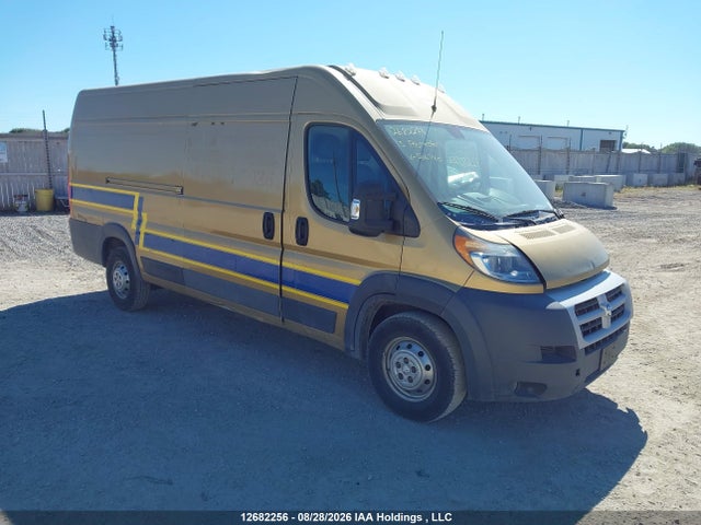 12682256 :رقم المزاد ، 3C6URVJG0FE506760 vin ، 2015 Ram Promaster 3500 3500 High مزاد بيع