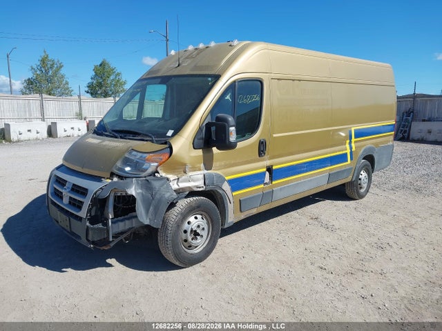 12682256 :رقم المزاد ، 3C6URVJG0FE506760 vin ، 2015 Ram Promaster 3500 3500 High مزاد بيع