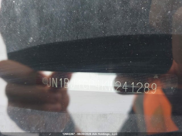 JN1BJ1CP4KW241289 Nissan Rogue Sport S/sv/sl