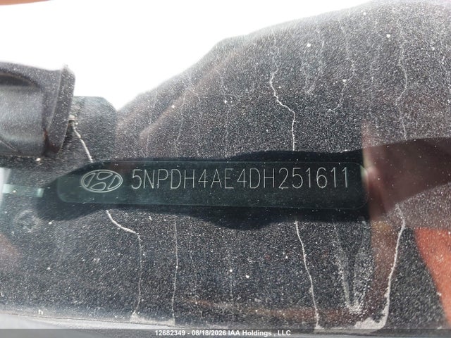 Auction sale of the 2013 Hyundai Elantra Gls, vin: 5NPDH4AE4DH251611, lot number: 12682349