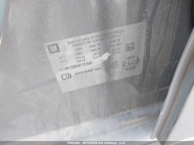 1G1BF5SM0H7131641 Chevrolet Cruze Premier Auto