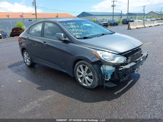 12658307 :رقم المزاد ، KMHCU4AE9CU175925 vin ، 2012 Hyundai Accent Gls مزاد بيع