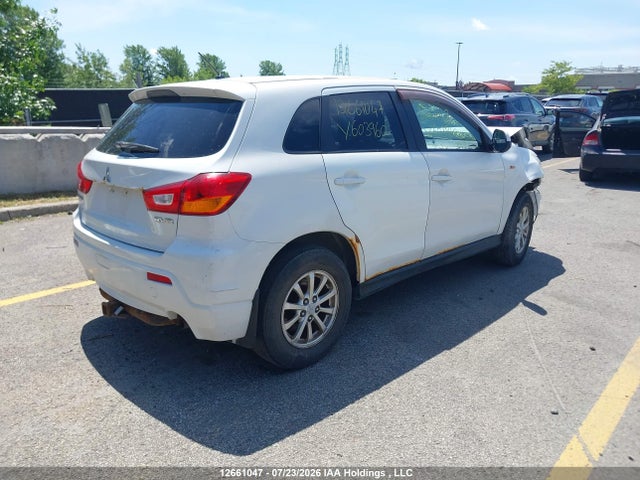2012 Mitsubishi Rvr Es/se მანქანა იყიდება აუქციონზე, vin: JA4AH3AU7CZ603960, აუქციონის ნომერი: 12661047