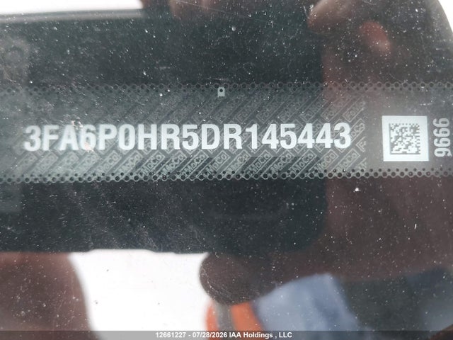 Продажа на аукционе авто 2013 Ford Fusion Se, vin: 3FA6P0HR5DR145443, номер лота: 12661227