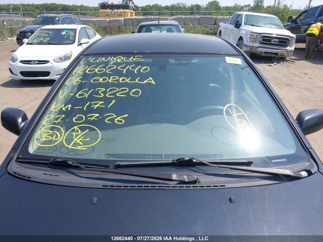12662440 :رقم المزاد ، 2T1BR32EX6C613220 vin ، 2006 Toyota Corolla Ce/le/sport مزاد بيع