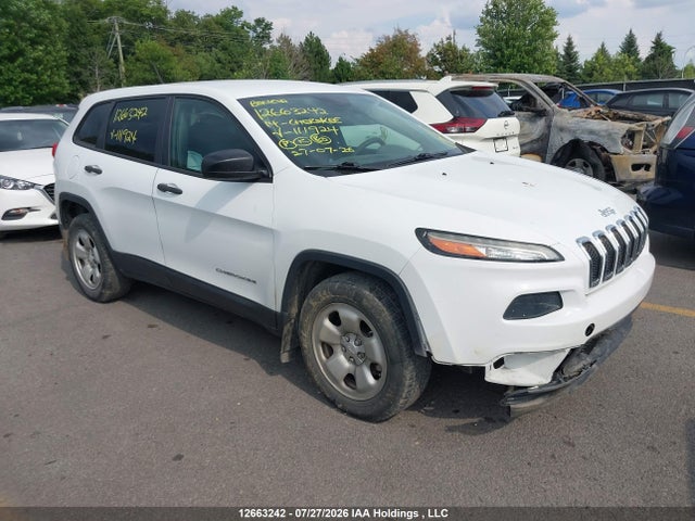 Auction sale of the 2014 Jeep Cherokee Sport, vin: 1C4PJMAS1EW111924, lot number: 12663242