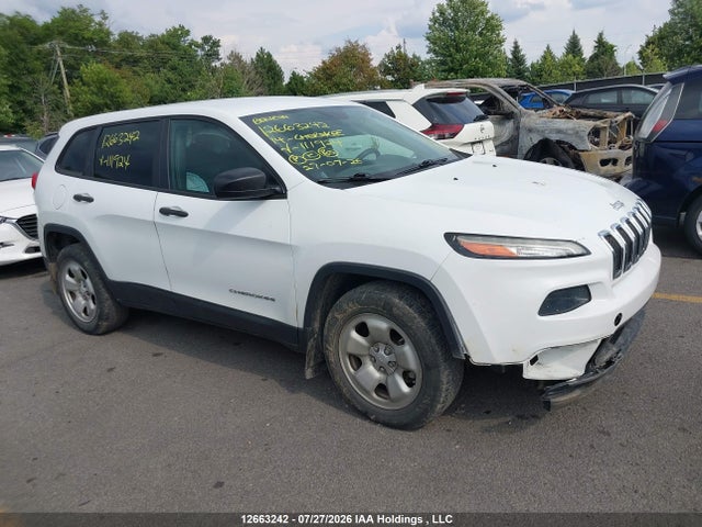 Продажа на аукционе авто 2014 Jeep Cherokee Sport, vin: 1C4PJMAS1EW111924, номер лота: 12663242