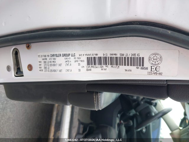 Продажа на аукционе авто 2014 Jeep Cherokee Sport, vin: 1C4PJMAS1EW111924, номер лота: 12663242